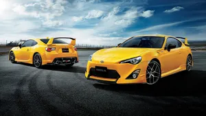 4k Toyota 86 Yellow Limited Edition Cars Wallpaper