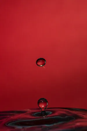 4k Ultra Hd Android Water Droplets Wallpaper