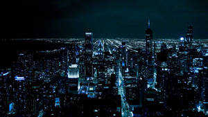 4k Ultra Hd Black City Buildings Wallpaper