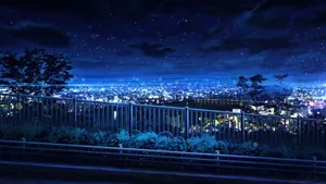 4k Ultra Hd City At Night Wallpaper