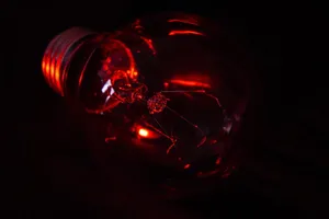 4k Ultra Hd Dark Lightbulb Wallpaper