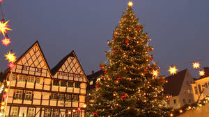 4k Ultra Hd Germany Christmas Village Wallpaper