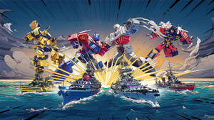 4k Ultra Hd Transformers Battleships Wallpaper