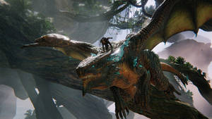 4k Ultra Hd Tv Scalebound Dragon Wallpaper