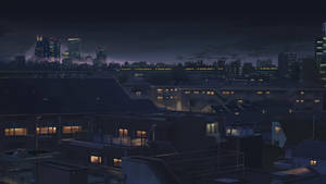 5 Centimeters Per Second Dark Night Wallpaper