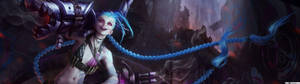 5120x1440 Game Arcane Jinx Wallpaper