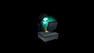 64k Ultra Hd Hacker Skeleton Wallpaper