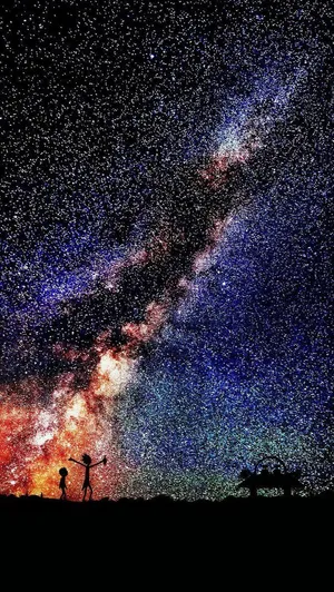 671x1191 My Favorite Rick And Morty Wallpaper Wallpaper