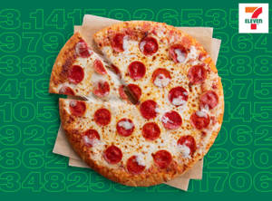 7 Eleven Pepperoni Pizza Wallpaper