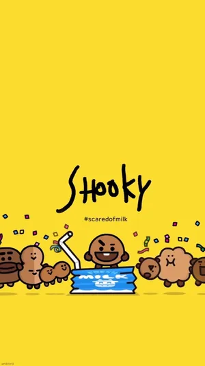 750x1334 Bts Wallpaper Minyoongi Shooky Bt21. Bt21. Iphone Wallpaper