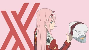 7680x4320 4k Ultra Hd Zero Two (darling In The Franxx) Wallpaper Wallpaper