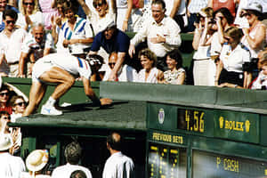 85 Year Old Tennis Player Pat Cash Wallpaper