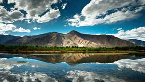 8k 7680x4320 Ultra Hd Resolution Desktop Lake Wallpaper