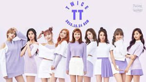 9 Ladies In Lavender - Twice Wallpaper