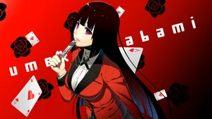 90s Anime Kakegurui Wallpaper