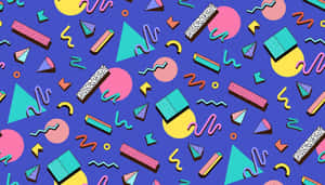 90s Style Carpet Pattern Wallpaper