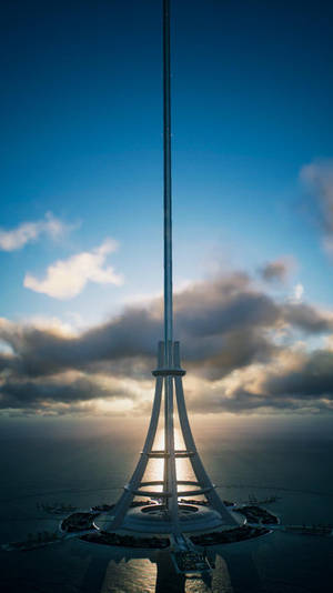 997x1772 Couldn't Find Any Vertical Wallpaper For The Space Elevator Wallpaper