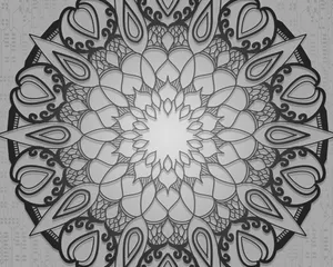 999x799 Floral Mandala Wallpaper Wallpaper