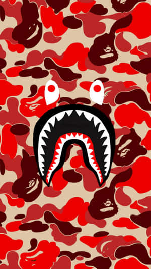 A Bathing Ape Shark Camo Wallpaper Wallpaper