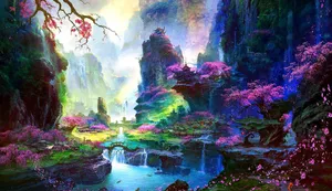 A Beautiful Sakura Blossom In Full Bloom Wallpaper