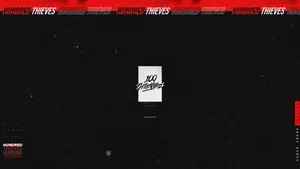 A Black And Red Background With A Black And Red Logo Wallpaper