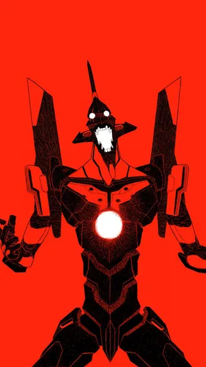 A Black And Red Image Of A Man In A Suit Wallpaper