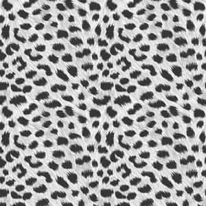 A Black And White Leopard Print Pattern Wallpaper