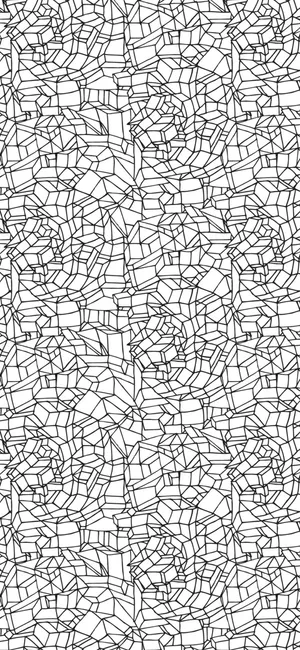 A Black And White Pattern With A Lot Of Lines Wallpaper