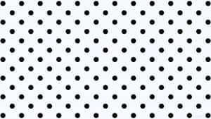A Black And White Polka Dot Pattern Wallpaper