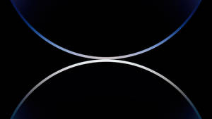 A Black Background With A Circular Design Wallpaper
