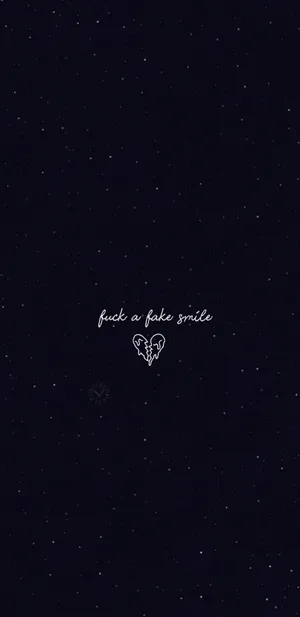 A Black Background With The Words'fear In Love'written On It Wallpaper