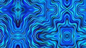 A Blue And Black Swirl Pattern Wallpaper