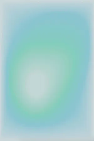A Blue And Green Abstract Painting On A White Background Wallpaper