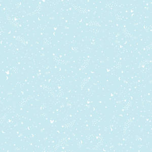 A Blue Background With White Stars And Moons Wallpaper