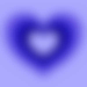 A Blurred Heart Shaped Image On A Purple Background Wallpaper