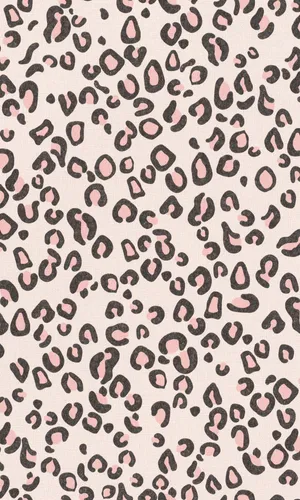 A Bold Pink Leopard Print Wallpaper