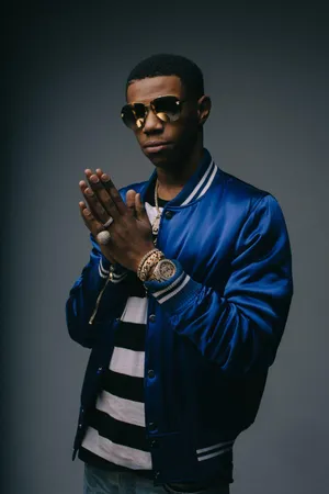 “a Boogie Wit Da Hoodie Performing On Stage” Wallpaper