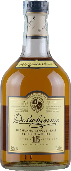 A Bottle Of Exquisite Dalwhinnie 15 Whisky Wallpaper