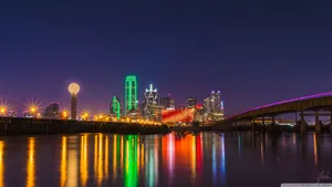 A Bridge Is In The Background Wallpaper