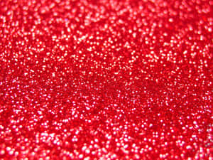 A Bright, Luxurious Red Glitter Background Wallpaper