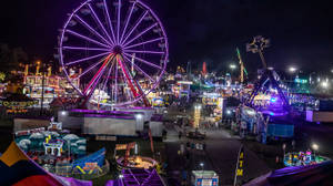 A Captivating Night At The Fair Wallpaper