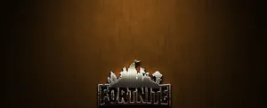 A Castle Logo On A Brown Background Wallpaper