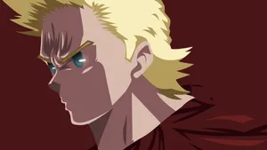 A Character With Blue Eyes And Blonde Hair Wallpaper