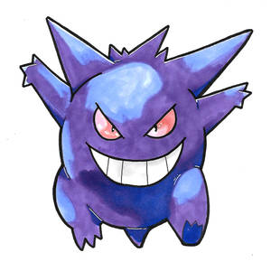 A Charmed Life — Gengar, The Psychedelic Ghost Wallpaper