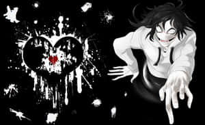A Chilling Image Of Jeff The Killer Wallpaper