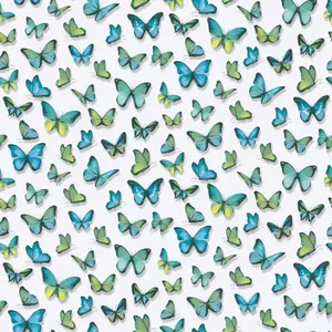 A Close-up Of A Green Butterfly Wallpaper
