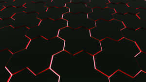 A Close Up Of A Hexagonal Tile Pattern. Wallpaper