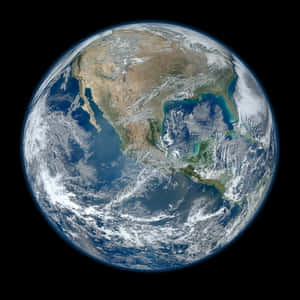 A Closeup View Of Our Beautiful Planet, Earth Wallpaper