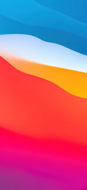 A Colorful Abstract Background With A Blue Sky Wallpaper