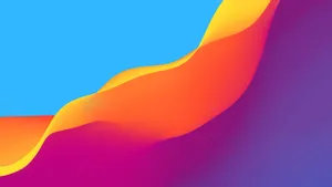 A Colorful And Colorful Background With A Wave Wallpaper